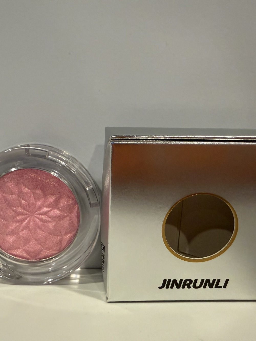Beauty Pink Shimmer Blush Compact